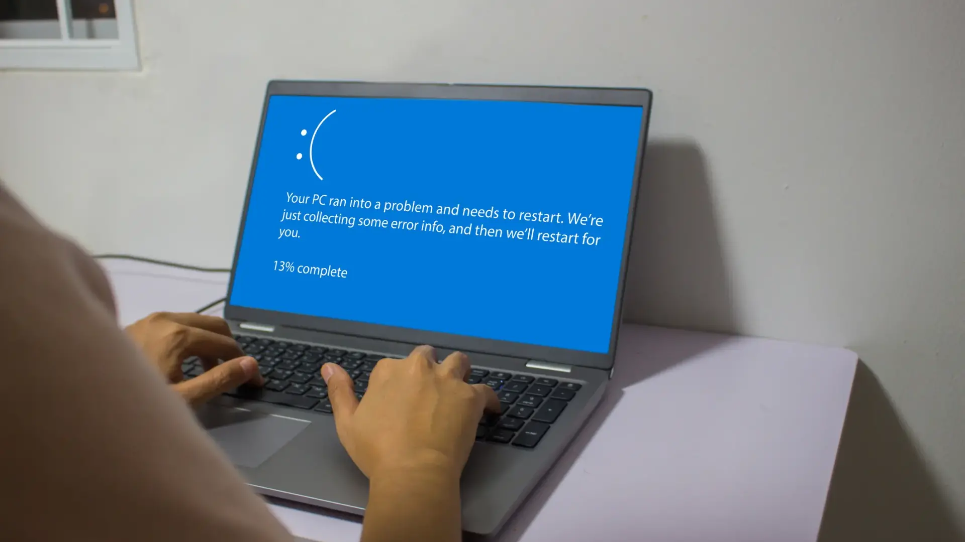 Laptop displaying the "blue screen of death." CrowdStrike: A lesson in incident response and IT processes